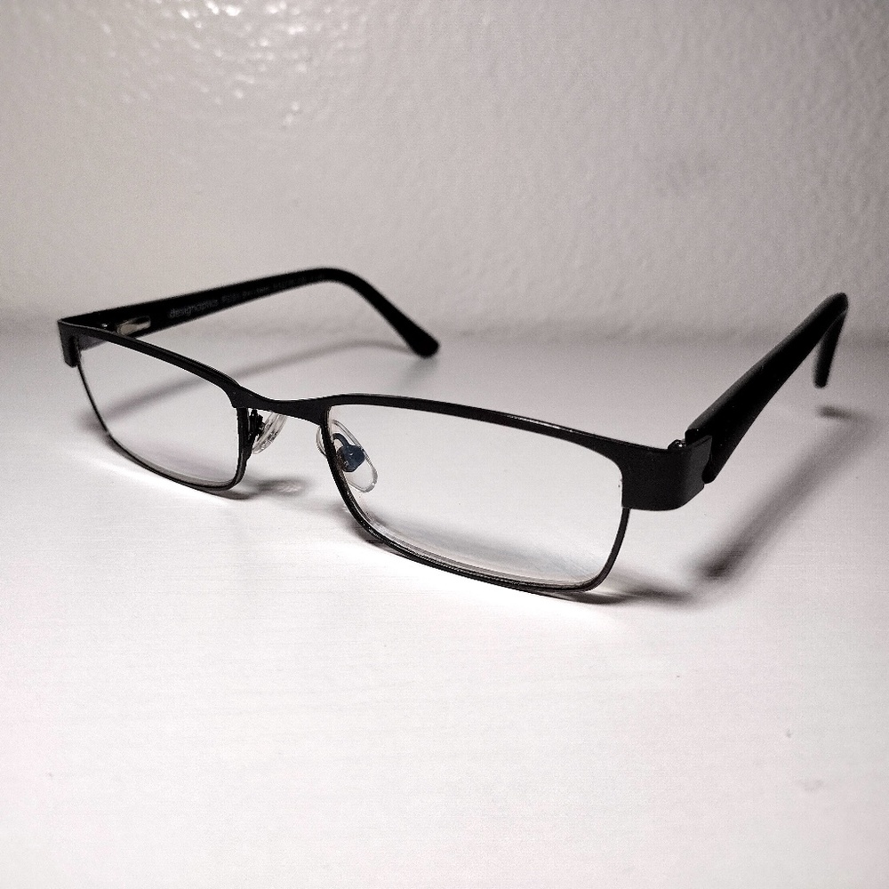 Design Optics Reading Glasses Black PD58 5+/-1mm 51 18-135 +1.50 SS0115 4983C